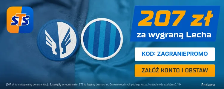 Promocja STS na mecz Lech - Genk