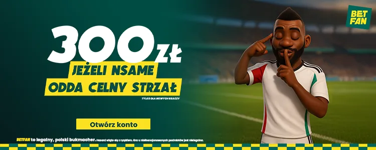 Promocja Betfana na mecz Legii Warszawa