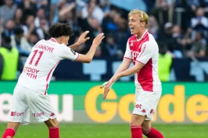 Maghnes Akliouche, Mika Biereth vs Le Havre