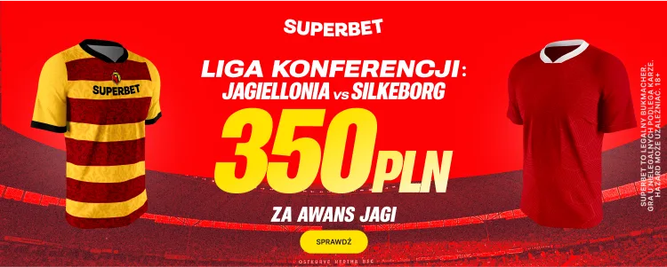 Promocja Superbet na mecz Jagiellonia Białystok - Silkeborg
