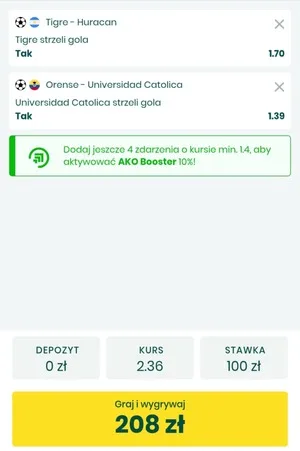 Kupon Betfan Zagranie