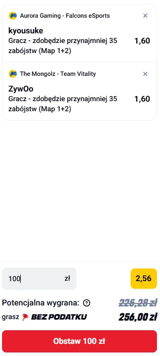 Zdjęcie na kupon esport 23.08.2025