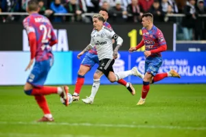 Jouse z piłkarzami Rakowa