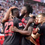 Gracze Bayeru po bramce