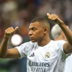 Mbappe podczas meczu