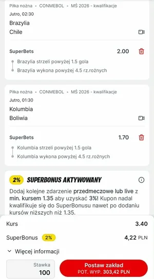 Kupon Superbet Zagranie