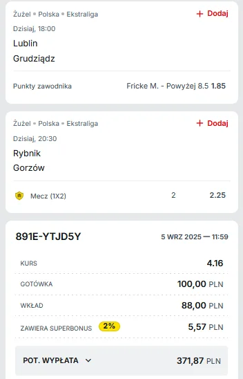 kupon Superbet