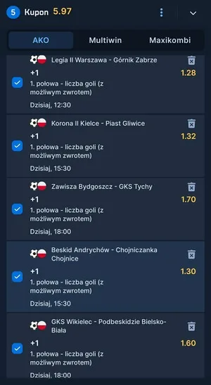 Kupon STS Zagranie