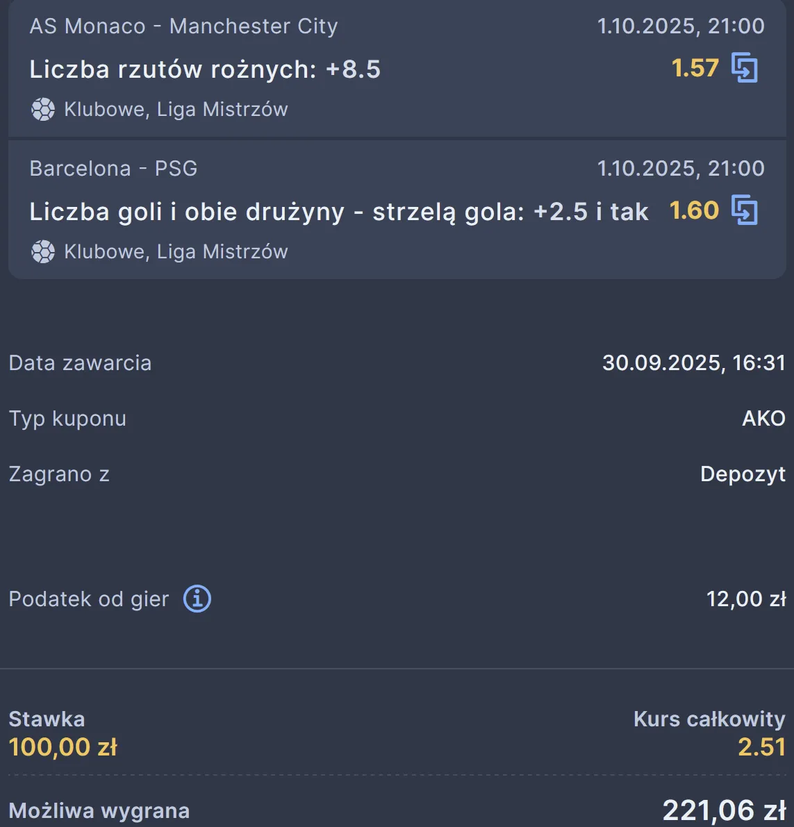 propozycja kuponu STS