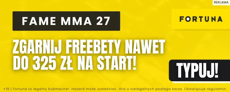 Fame MMA 27 baner