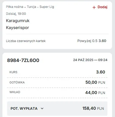 24.10. Superbet czerwien
