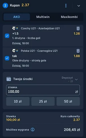 Kupon STS Zagranie
