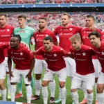 Wisla-Krakow-przed-meczem-z-Gornikiem-Leczna-2025-foto-Alamy