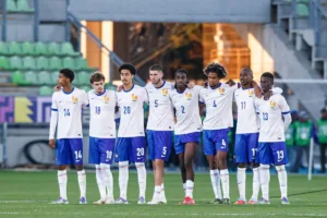 Francja-U-20-podczas-meczu-z Maroko-U-20-w-polfinale-Mistrzostw-Swiata-do-lat-20-foto-Alamy