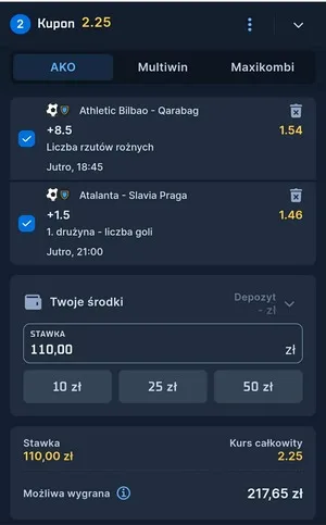 Kupon STS Zagranie