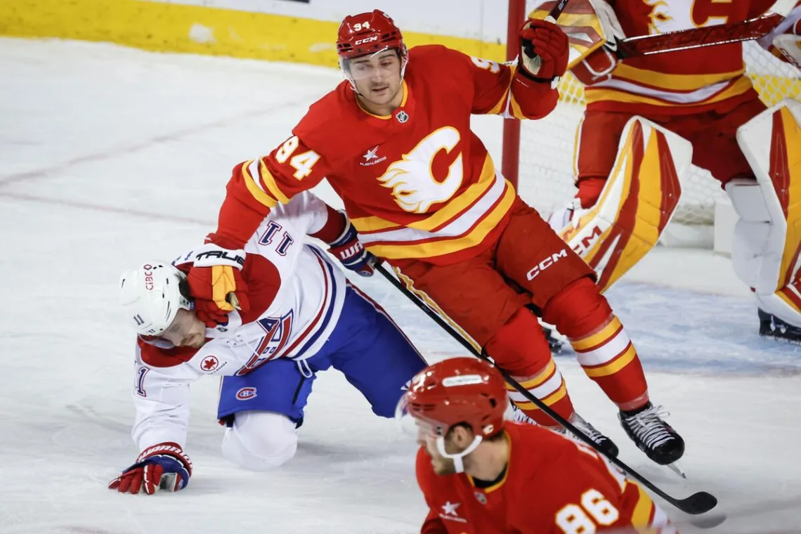Flames Canadiens NHL