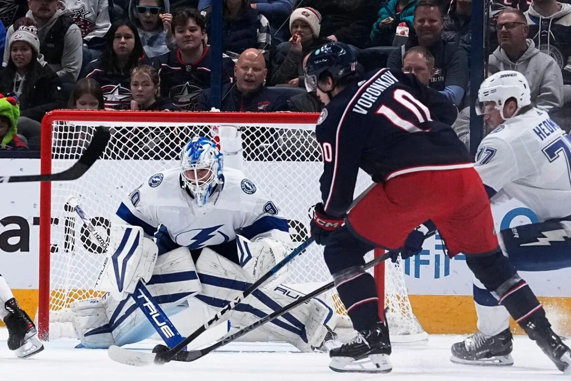 Blue Jackets Lightning NHL
