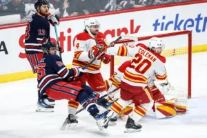 NHL JETS FLAMES