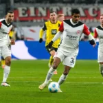 Zawodnicy Borusii i Eintrachtu