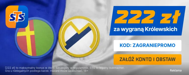 Promocja STS na mecz Getafe - Real Madryt