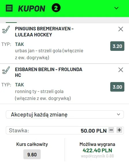 Kupon strzelcy TOTALBET 07.10.