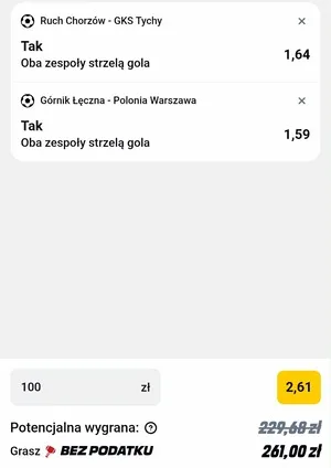 Kupon Betclic Zagranie