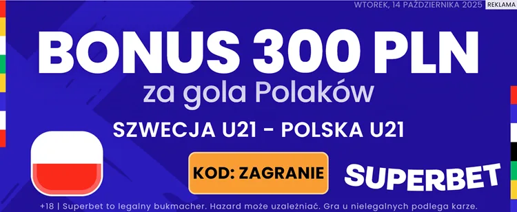 Szwecja U21 - Polska U21 promocja Superbet