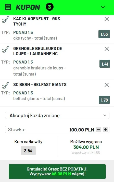 Kupon TOTALBET 08.10.