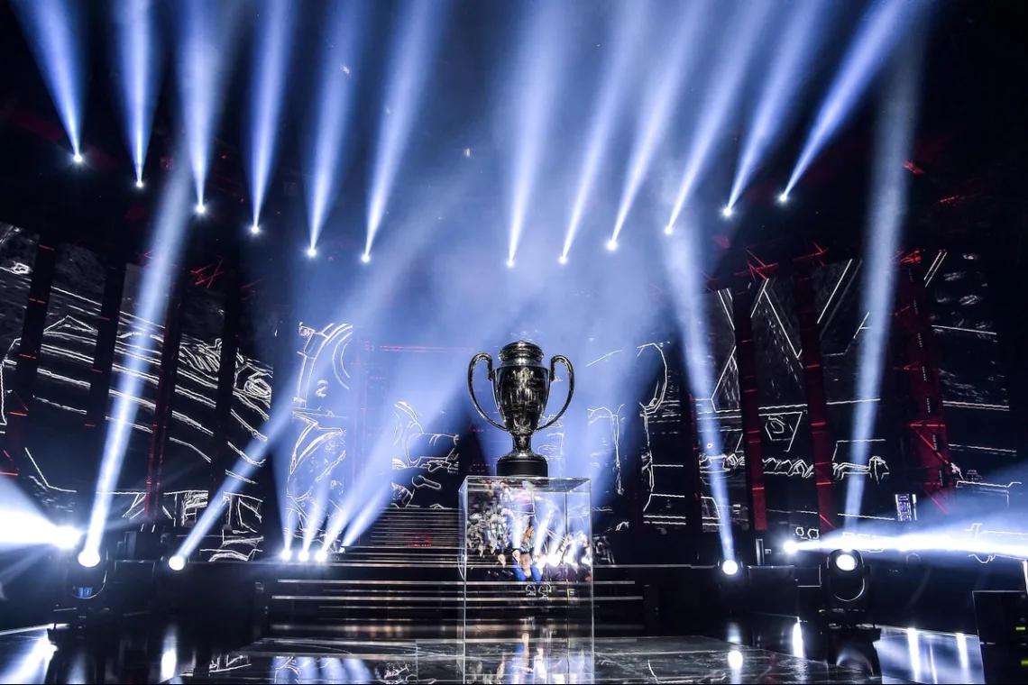 Scena z trofeum