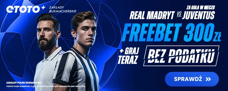 Promocja ETOTO na mecz Real Madryt - Juventus