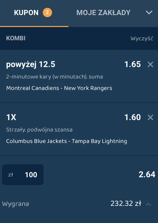 kupon lebull nhl