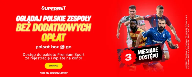Promocja Superbet: Polsat Box Go na 3 miesiące