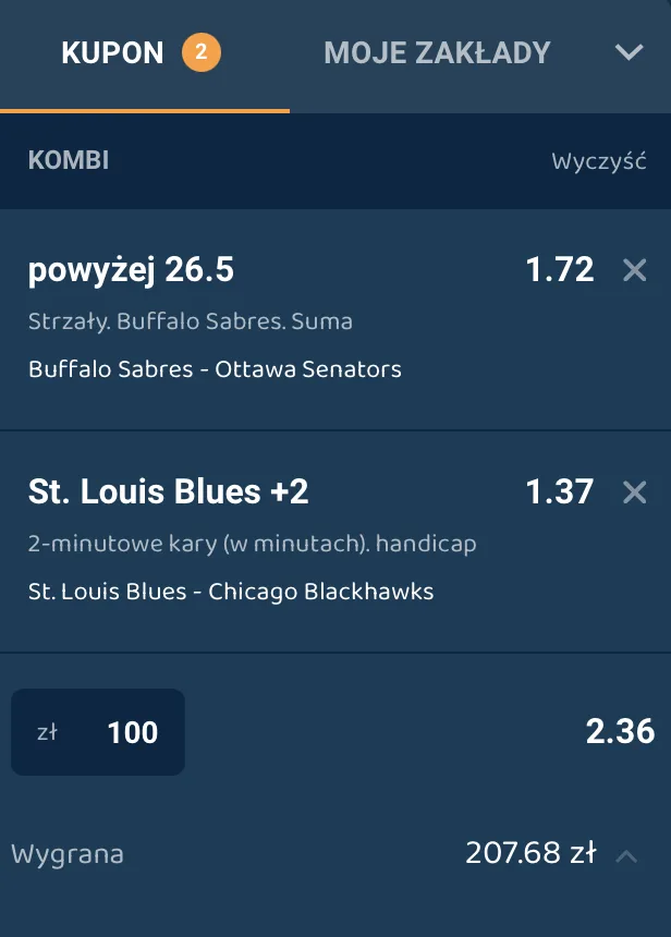 kupon lebull nhl