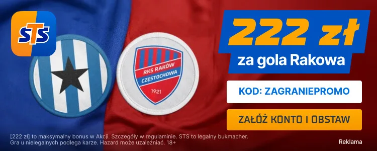 Promocja STS na mecz Sigma - Raków