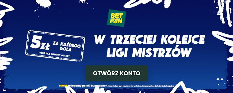 Promocja Betfan na Ligę Mistrzów