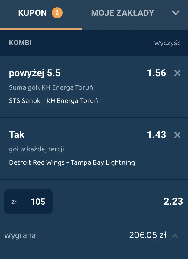 kupon lebull nhl thl