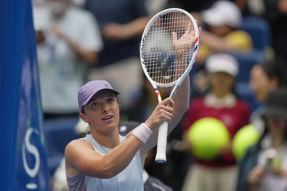 Transmisja Bouzkova - Świątek