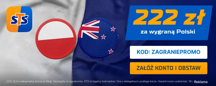 Polska - Nowa Zelandia STS