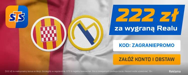 Promocja STS na mecz Girona - Real Madryt