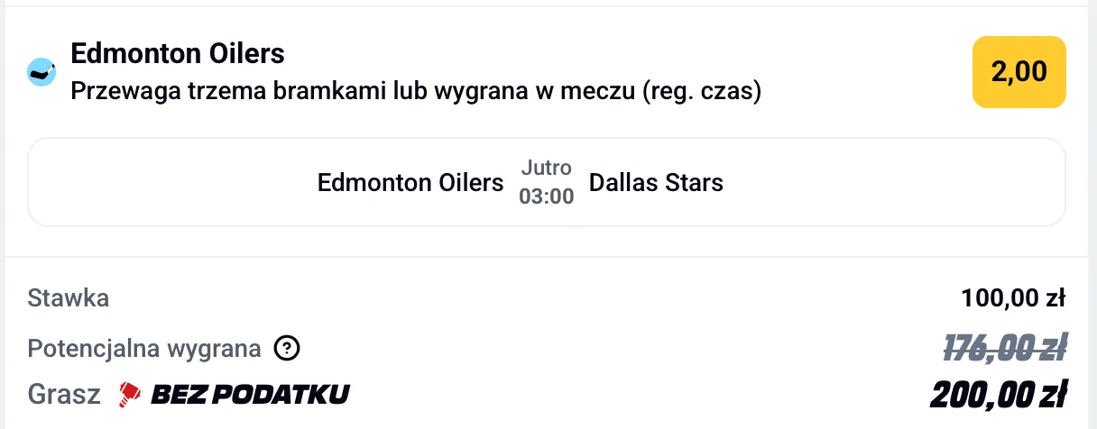 kupon betclic nhl