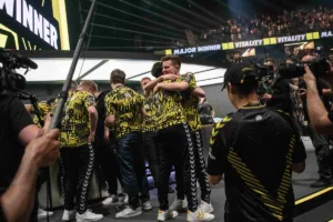 Gracze Vitality po wygranym turnieju