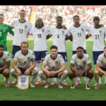 Drużyna Anglii podczas meczu