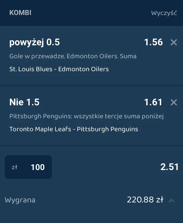 kupon lebull nhl