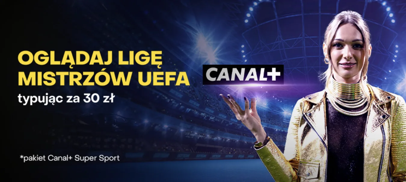 Baner Fortuny na Ligę Mistrzów