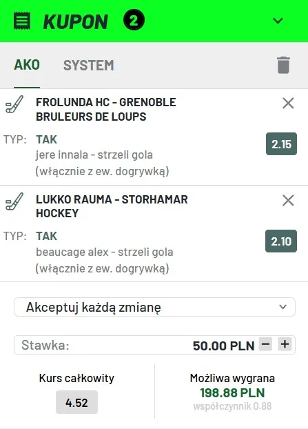 Strzelcy Hokej TOTALBET