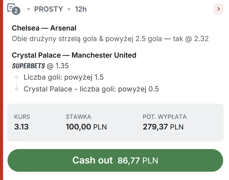 propozycja kuponu Superbet