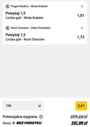 Kupon Betclic Zagranie