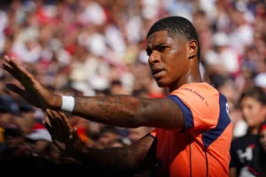 Grafika przedstawiająca zawodnika zachowującego spokój