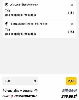 Kupon Betclic Zagranie