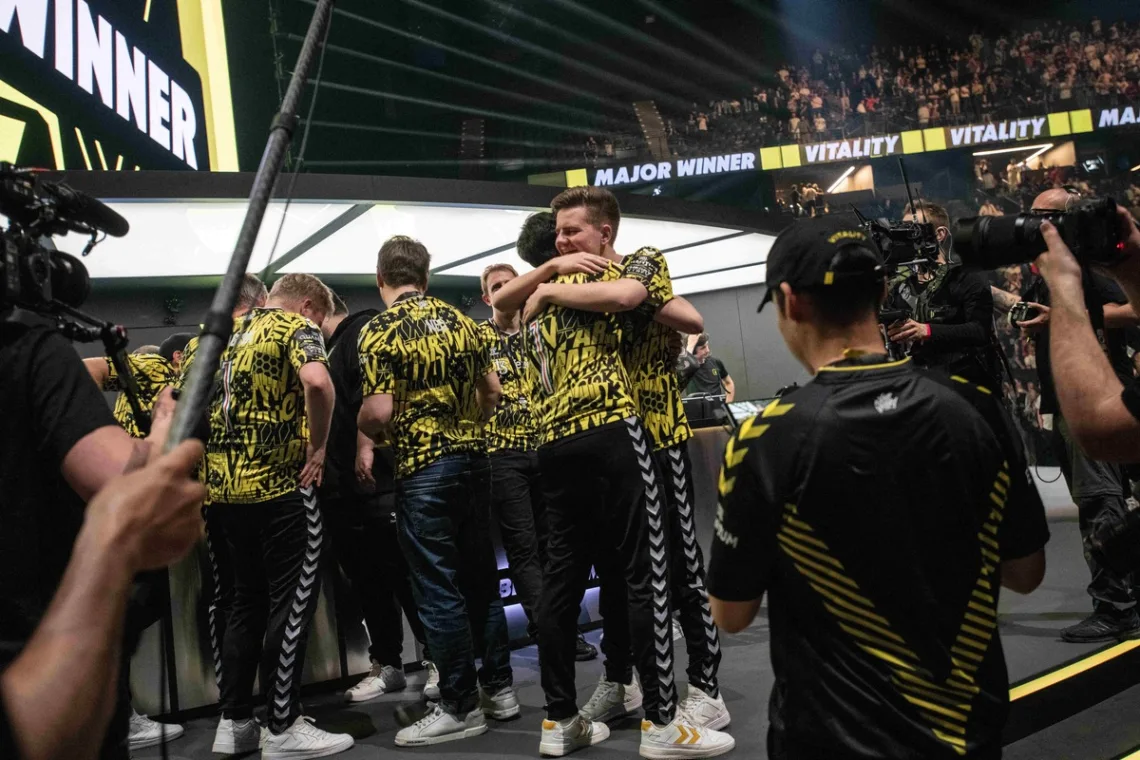 Gracze Vitality po wygranym turnieju